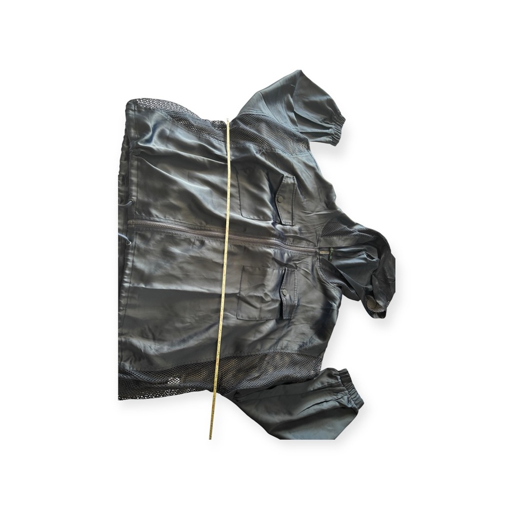 Women's Dark Blue Hooded Jacket - Picture 7 of 8